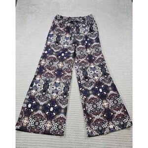 Ali & Kris Pants Womens Medium Wide Leg Trousers Shabby Chic Boho Festival